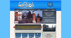 Desktop Screenshot of eurofabbro.com